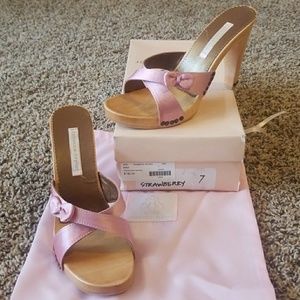 Rebecca Taylor Charmeuse Sandals